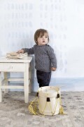 Knitting set Jumper  with knitting instructions in garnwelt box in size 98