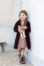 Knitting set Coat  with knitting instructions in garnwelt box in size 110