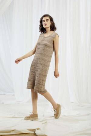 Knitting set Dress  with knitting instructions in garnwelt box in size L-XL
