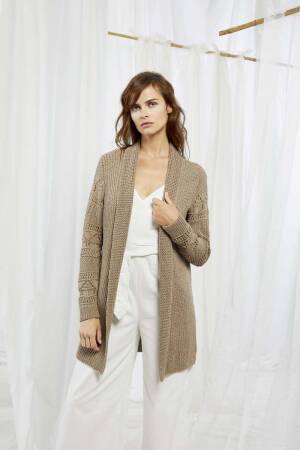 Strickset Jacke Lang Yarns GAMMA mit Anleitung in garnwelt-Box