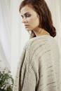Knitting set Short-sleeved jacket  with knitting instructions in garnwelt box in size L