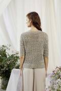 Strickset Pullover Lang Yarns LINDA mit Anleitung in garnwelt-Box S