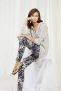 Strickset Jacke mit Kapuze Lang Yarns ORIGAMI mit...