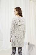 Strickset Jacke mit Kapuze Lang Yarns ORIGAMI mit Anleitung in garnwelt-Box S