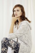 Strickset Jacke mit Kapuze Lang Yarns ORIGAMI mit Anleitung in garnwelt-Box XL