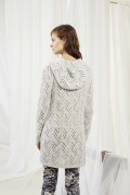 Strickset Jacke mit Kapuze Lang Yarns ORIGAMI mit Anleitung in garnwelt-Box XL