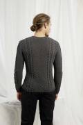 Strickset Pullover Lang Yarns MERINO  COMPACT mit Anleitung in garnwelt-Box S