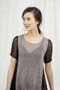 Strickset Kleid Lang Yarns LINO / CANAPA mit Anleitung in garnwelt-Box S-M
