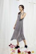 Strickset Kleid Lang Yarns CANAPA mit Anleitung in...
