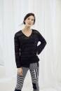 Strickset Pullover Lang Yarns ELLA COLOR mit Anleitung in garnwelt-Box S