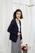 Knitting set Jacket  with knitting instructions in garnwelt box in size XL