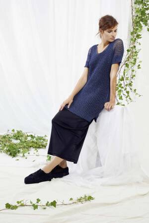 Knitting set Tunic  with knitting instructions in garnwelt box