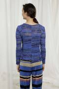 Strickset Pullover Lang Yarns ELLA COLOR mit Anleitung in garnwelt-Box S