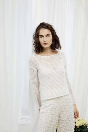 Knitting set Jumper  with knitting instructions in garnwelt box