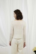 Strickset Pullover Lang Yarns CANAPA / CARA mit Anleitung in garnwelt-Box L