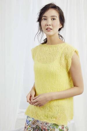 Strickset Pullover Lang Yarns MOHAIR LUXE mit Anleitung in garnwelt-Box