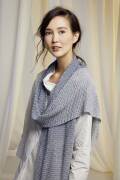 Strickset Schal Lang Yarns AYUMI mit Anleitung in garnwelt-Box
