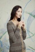 Strickset Damenjacke Lang Yarns GAMMA mit Anleitung in garnwelt-Box