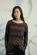 Strickset Pullover Lang Yarns MILTON / ALPACA SUPERLIGHT mit Anleitung in garnwelt-Box L