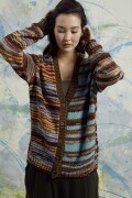 Strickset Unisex Jacke Lang Yarns NORMA / FIORA mit Anleitung in garnwelt-Box M