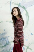 Strickset Pullover Lang Yarns FIORA mit Anleitung in garnwelt-Box L-XL