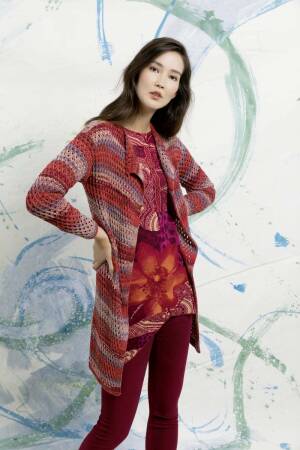 Strickset Jacke Lang Yarns MILTON mit Anleitung in garnwelt-Box S