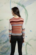 Strickset Pullover Lang Yarns ORIGAMI mit Anleitung in garnwelt-Box XL
