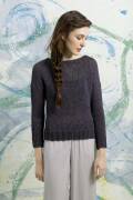 Strickset Pullover Lang Yarns LINO mit Anleitung in garnwelt-Box S