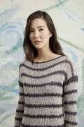 Strickset Pullover Lang Yarns LINO mit Anleitung in garnwelt-Box