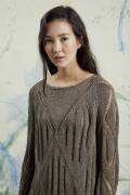 Strickset Pullover Lang Yarns LINO mit Anleitung in garnwelt-Box S-M