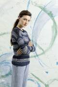 Strickset Pullover Lang Yarns ELLA mit Anleitung in garnwelt-Box S