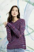 Strickset Pullover Lang Yarns LINDA mit Anleitung in...