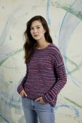 Knitting set Sweater  with knitting instructions in garnwelt box in size M