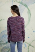 Knitting set Sweater  with knitting instructions in garnwelt box in size M