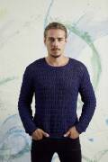 Strickset Pullover Lang Yarns LINO mit Anleitung in garnwelt-Box