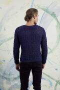 Strickset Pullover Lang Yarns LINO mit Anleitung in garnwelt-Box S