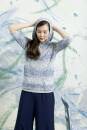 Strickset Kapuzenpullover Lang Yarns SPLASH mit Anleitung in garnwelt-Box