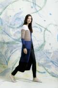 Strickset Mantel Lang Yarns OSLO mit Anleitung in...