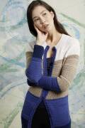 Strickset Mantel Lang Yarns OSLO mit Anleitung in garnwelt-Box S