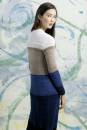 Knitting set Coat  with knitting instructions in garnwelt box in size XL