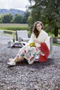 Strickset Decke Lang Yarns MALOU LIGHT mit Anleitung in garnwelt-Box ca 110 x 160 cm