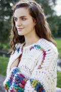 Strickset Mantel Lang Yarns YOUNG / VIRINIA / LAME mit Anleitung in garnwelt-Box