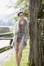 Strickset Jacke Lang Yarns YARA mit Anleitung in garnwelt-Box S-M