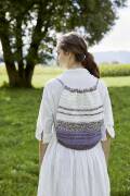 Strickset Beutel Lang Yarns LINO / LAME mit Anleitung in...