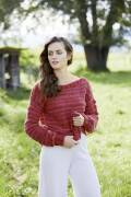 Strickset Pullover Lang Yarns VIRGINIA / PASSIONE / NOVA / MALOU / ALPACA SUPERLIGHT / LUSSO mit Anleitung in garnwelt-Box S-M