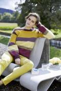 Strickset Pullover Lang Yarns MOHAIR LUXE / LUSSO / ALPACA SUPERLIGHT mit Anleitung in garnwelt-Box S