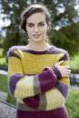 Strickset Pullover Lang Yarns MOHAIR LUXE / LUSSO / ALPACA SUPERLIGHT mit Anleitung in garnwelt-Box S