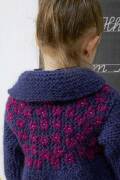 Knitting set Coat MALOU LIGHT with knitting instructions in garnwelt box