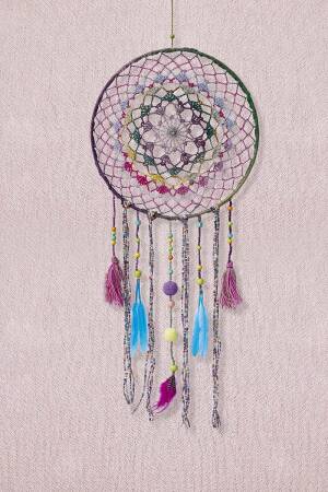 Knitting set Dreamcatcher MILLE COLORI BABY with knitting instructions in garnwelt box