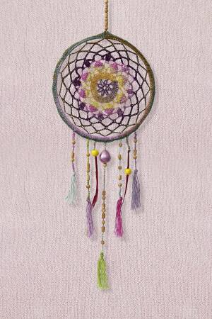 Knitting set Dreamcatcher MILLE COLORI BABY with knitting instructions in garnwelt box in size D ca 21 cm